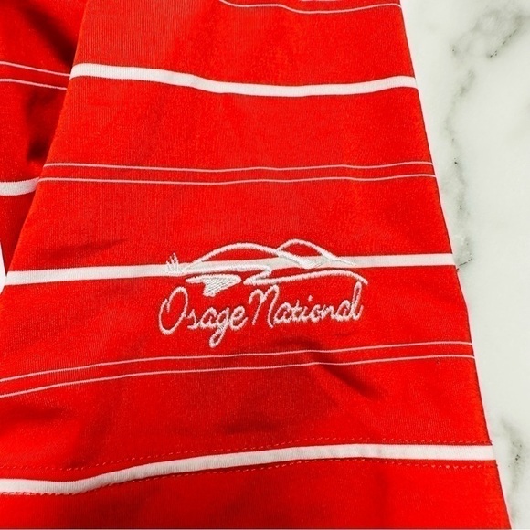 FOOTJOY Performance Golf Polo Shirt‎ Men’s M Mositure Wicking Osage National PGA - Picture 6 of 6